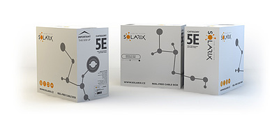 Product Installation cable Solarix CAT5E UTP PE F<sub>ca</sub> gell-filled 305m/box SXKD-5E-UTP-PEG - Solarix - Solid Cable