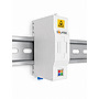 Product Fiber optical box with DIN rail mounting SXOB-SC-DIN-4 - Solarix - Fiber Management