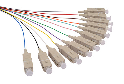 Product Pigtail 50/125 SCupc MM OM2 1.5m, 12pcs pack SXPI-SC-UPC-OM2-1.5M-12PCK - Solarix - Pigtails