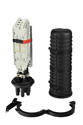 Product Fibre optic enclosure 96f SX-FOSC-D-96 - Solarix - Fiber Management