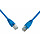 Product Patch Cable CAT5E SFTP PVC 0.5m Blue Snag-Proof C5E-315BU-0.5MB - Solarix - Patch Cables