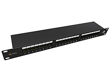 Product 19" patch panel Solarix 24x RJ45 CAT5E STP 1U SX24-5E-STP-BK-N - Solarix - Patch Panels