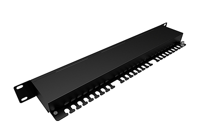 Product 19" patch panel Solarix 24x RJ45 CAT5E STP 1U SX24-5E-STP-BK-N - Solarix - Patch Panels