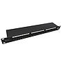 Product 19" patch panel Solarix 24x RJ45 CAT5E STP 1U SX24-5E-STP-BK-N - Solarix - Patch Panels