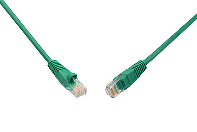 Product Patch Cable CAT6 UTP PVC 3m Green Snag-Proof C6-114GR-3MB - Solarix - Patch Cables