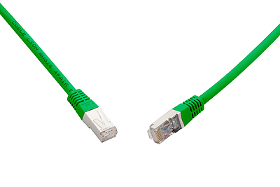 Product 10G patch cable CAT6A SFTP LSOH 10m green non-snag-proof C6A-315GR-10MB - Solarix - Patch Cables