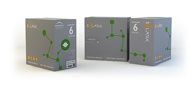 Product Installation cable Solarix CAT6 UTP PVC E<sub>ca</sub> 305m/box SXKD-6-UTP-PVC - Solarix - Solid Cable