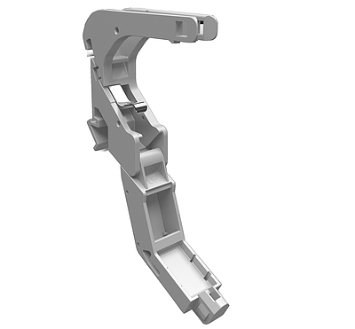 Product Industrial DIN rail module for a single keystone SXKJ-DIN-GY - Solarix - Outlets