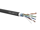 Product Installation cable Solarix CAT5E FTP PVC+PE F<sub>ca</sub> double jacket 305m/reel SXKD-5E-FTP-PVC+PE - Solarix - Solid Cable