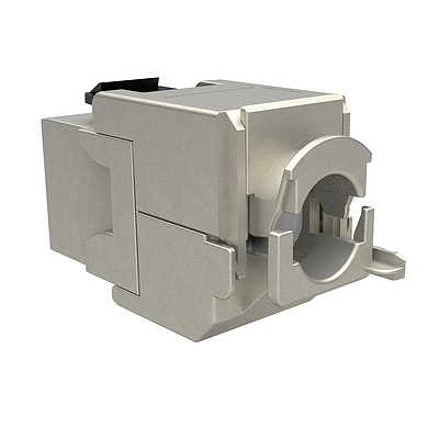 Product Keystone Solarix CAT6 STP RJ45 toolless SXKJ-6-STP-BK-SA - Solarix - Keystone Jacks