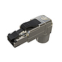 Product Universal MPTL 90° plug Solarix CAT6A STP RJ45 toolless SXRJ45-6A-STP-BK-SA-U - Solarix - Plugs