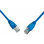 Product Patch Cable CAT6 SFTP PVC 3m Blue Snag-Proof C6-315BU-3MB - Solarix - Patch Cables