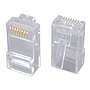 Product Modular Plug 8p8c CAT5E Unshielded for Solid Cable KRJ45/5SLD - Solarix - Plugs