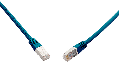 Product 10G patch cable CAT6A SFTP LSOH 15m blue non-snag-proof C6A-315BU-15MB - Solarix - Patch Cables