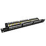 Product 19" patch panel Solarix 24x RJ45 CAT6 UTP 1U SX24L-6-UTP-BK-N - Solarix - Patch Panels