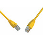 Product Patch Cable CAT5E SFTP PVC 0.5m Yellow Snag-Proof C5E-315YE-0.5MB - Solarix - Patch Cables