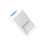 Product French Style Module Solarix 22,5x45mm for 1 keystone, SXF-M-1-22,5-WH-U - Solarix - Outlets