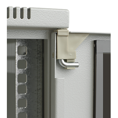 Product 10" Wall Mounted Rack, Height 12U, Depth 265 mm, RAL 7035, RECW10-124B - Solarix - Wall Mount 10"