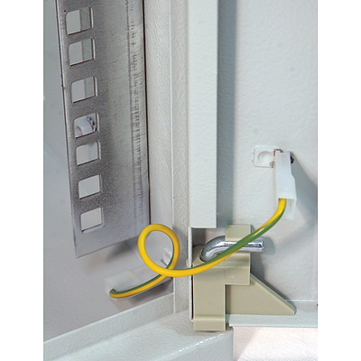 Product 10" Wall Mounted Rack, Height 12U, Depth 265 mm, RAL 7035, RECW10-124B - Solarix - Wall Mount 10"
