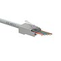 Product EASY plug Solarix RJ45 CAT5E STP for solid and stranded wires SXRJ45-5E-STP-EASY - Solarix - Plugs