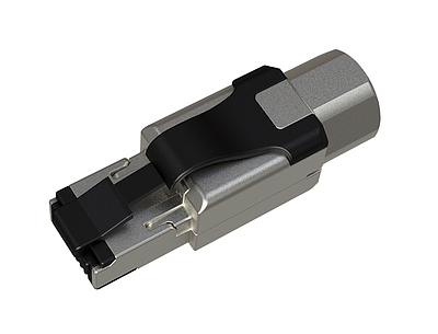 Product MPTL plug Solarix CAT6 STP RJ45 toolless SXRJ45-6-STP-BK-SA-N - Solarix - Plugs