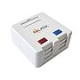 Product Solarix Modular Surface Mount Outlet for 2 Keystones White SXMO-2-0-WH - Solarix - Outlets
