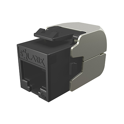Product 10G keystone Solarix CAT6A UTP toolless SXKJ-10G-UTP-RAL-SA, RAL FIT modules, Component Level and 4PPoE - Solarix - Keystone Jacks