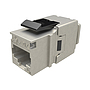 Product 10G keystone Solarix CAT6A STP quick tool SXKJ-10G-STP-BK-NA Component Level and 4PPoE certification - Solarix - Keystone Jacks