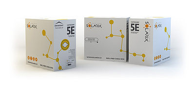Product Stranded Cable Solarix CAT5E UTP PVC Fca grey 305m/box SXKL-5E-UTP-PVC-GY - Solarix - Stranded Cable