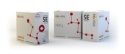 Product Installation cable Solarix CAT5E FTP LSOH D<sub>ca</sub>-s1,d2,a1 305m/box SXKD-5E-FTP-LSOH - Solarix - Solid Cable