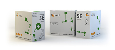 Product Installation cable Solarix CAT5E UTP PVC E<sub>ca</sub> 305m/box SXKD-5E-UTP-PVC - Solarix - Solid Cable