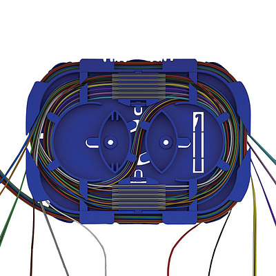 Product Splice Cassette for 24 fibers SXOK-24 - Solarix - Fiber Management