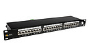 Product 19" patch panel Solarix 24x RJ45 CAT6 STP 1U SX24-6-STP-BK - Solarix - Patch Panels