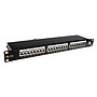Product 19" patch panel Solarix 24x RJ45 CAT6 STP 1U SX24-6-STP-BK - Solarix - Patch Panels