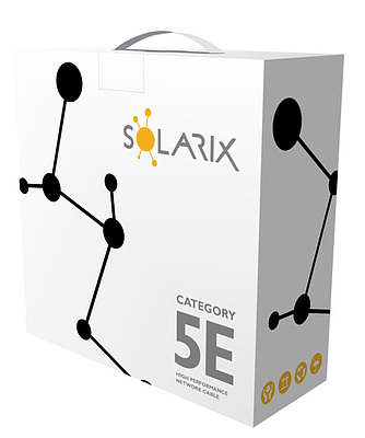 Product Installation cable Solarix CAT5E UTP PE F<sub>ca</sub> outdoor 100m/box SXKD-5E-UTP-PE - Solarix - Solid Cable
