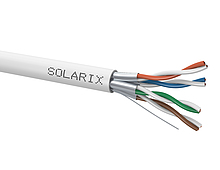 Product Installation cable Solarix CAT6A STP LSOH D<sub>ca</sub>-s1,d2,a1 650 MHz 500m/reel SXKD-6A-STP-LSOH - Solarix - Solid Cable