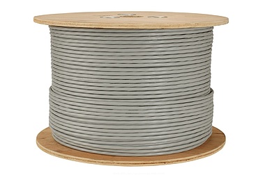 Product Installation cable Solarix CAT6A STP LSOH D<sub>ca</sub>-s1,d2,a1 650 MHz 500m/reel SXKD-6A-STP-LSOH - Solarix - Solid Cable