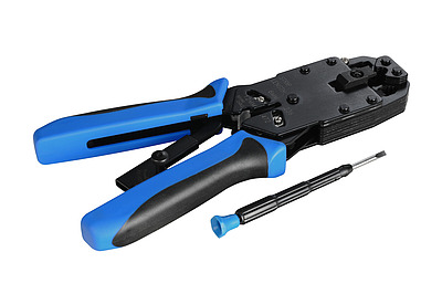 Product Crimping Pliers - Plugs 8p8c, 6p6c, 6p4c, 4p4c, 4p2c, DEC HT-2008R - Solarix - Terminating Tools
