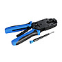Product Crimping Pliers - Plugs 8p8c, 6p6c, 6p4c, 4p4c, 4p2c, DEC HT-2008R - Solarix - Terminating Tools