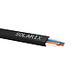 Product Flat DROP cable Solarix 24f 9/125 PE F<sub>ca</sub> black SXKO-FLAT-DROP-12-OS-PE - Solarix - Fibre Optic Cable