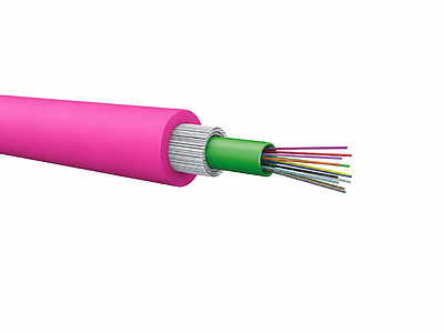 Product Universal cablel CLT DRAKA 12f 50/125 LSOHFR B2<sub>ca</sub>-s1a,d1,a1 OM4 3.0kN pink - Draka - Fibre Optic Cable