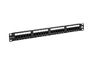 Product 19" patch panel Solarix 24x RJ45 CAT5E UTP 150 MHz Black 1U SX24-5E-UTP-BK - Solarix - Patch Panels