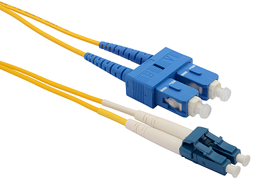 Product Patch cable 9/125 LCupc/SCupc SM OS 3m duplex SXPC-LC/SC-UPC-OS-3M-D - Solarix - Patch Cables