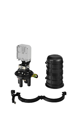 Product Fibre optic enclosure 48f SX-FOSC-D-48 - Solarix - Fiber Management