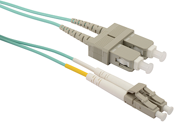 Product Patch cable Solarix 50/125 LCupc/SCupc MM OM3 5m duplex SXPC-LC/SC-UPC-OM3-5M-D - Solarix - Patch Cables