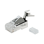 Product Modular Plug 8p8c CAT6A Shielded for Solid Cable KRJS45/6ASLD - Solarix - Plugs