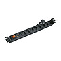 Product REC-RP-02 Power Distribution Panel S8 FA, 8 positions 220V, incl. 1U Holders, Black - Solarix - 19" Accessories