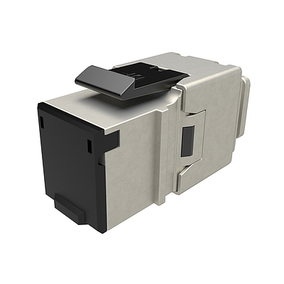 Product Keystone Solarix CAT5E STP RJ45 quick tool SXKJ-5E-STP-BK-NA - Solarix - Keystone Jacks