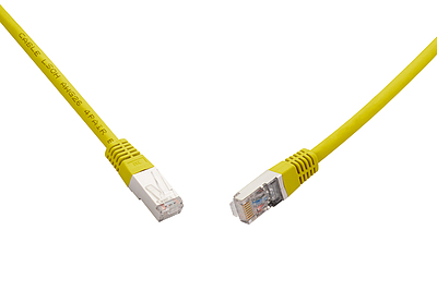 Product 10G patch cable CAT6A SFTP LSOH 3m yellow non-snag-proof C6A-315YYE-3MB - Solarix - Patch Cables