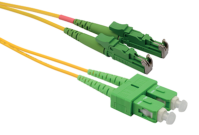 Product Patch cable 9/125 E2000apc/SCapc SM OS 1m duplex SXPC-E2000/SC-APC-OS-1M-D - Solarix - Patch Cables
